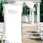 Gazebo Wedding Banners