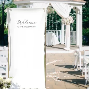 Gazebo Wedding Banners